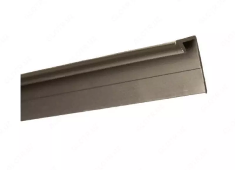 Алюминиевый наконечник «Внутренний угол» Серый