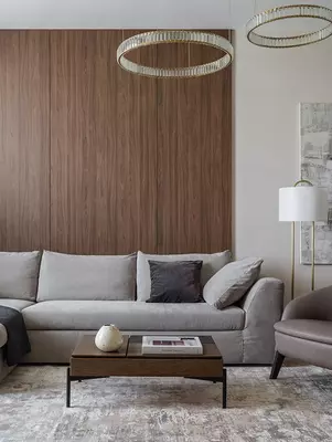 Kulrang yong‘oq 5 mm rangli devor panellari