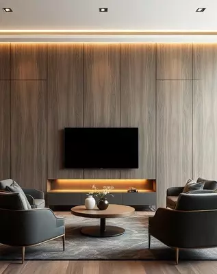 Kulrang yong‘oq 5 mm rangli devor panellari - 94 000 so'm / dona