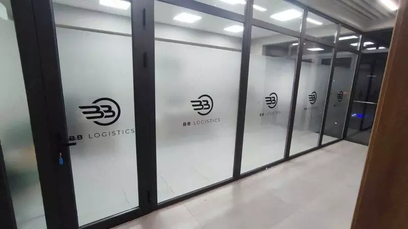 Матовая пленка для окон  Туманка наклейки