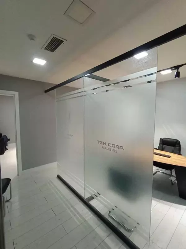  Матовая пленка для окон  Туманка наклейки - Mediamax