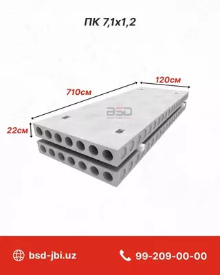 Плиты перекрытия BSD