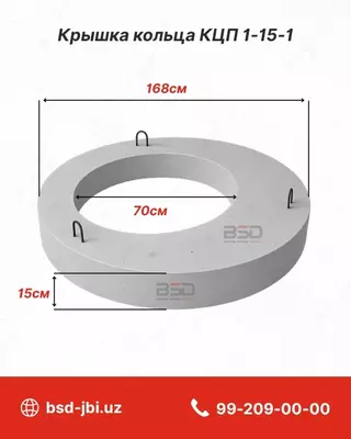 Крышка кольца КЦП