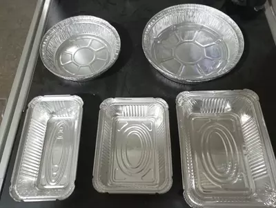 Одноразовые алюминиевые контейнеры из фольги для пищи