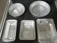 Одноразовые алюминиевые контейнеры из фольги для пищи