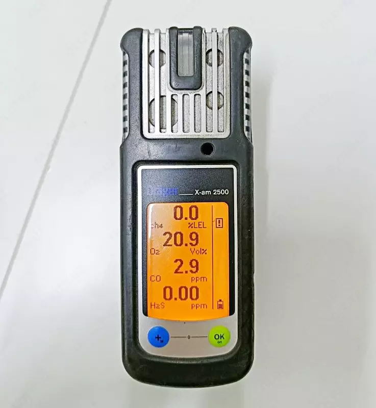  Drager X-am portativ gaz analizatorlarining sensorlarini kalibrlash va almashtirish - 