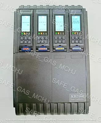 Контрольная панель для 4 газоанализаторов 4-20 mA (контроллер) KBD2160