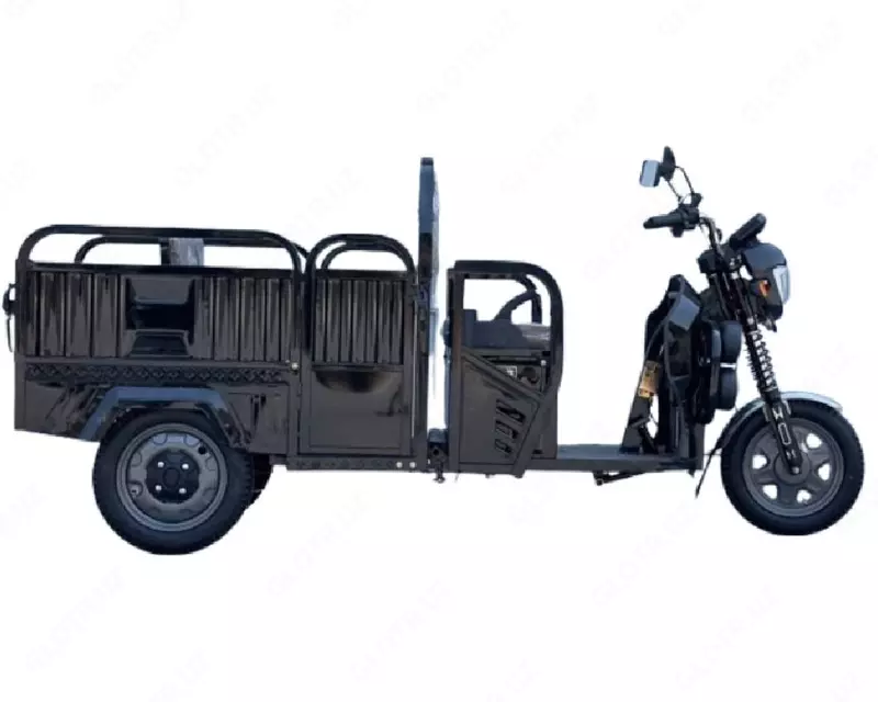 Трёхколёсный электроскутер Drongo FFDR-1200 Pro  Чёрный