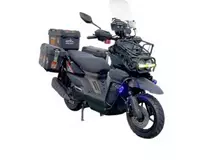 Benzinli Mototsikl Cavalo TANK2  Qora