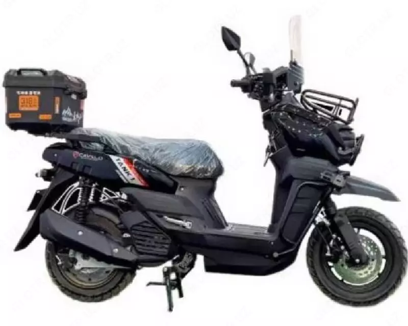 Benzinli Mototsikl Cavalo TANK1 2504  Qora