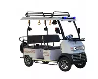 Четырёхколёсный электротранспорт Golfcar-6  Белый