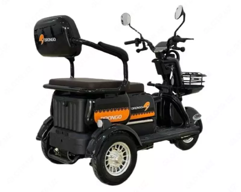 Трёхколёсный электрический скутер Drongo EO30  чёрный