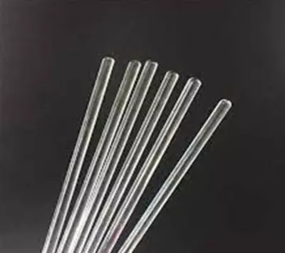 Стеклянная палочка для перемешивания с закругленными концами 30 см диаметр 7-8 мм