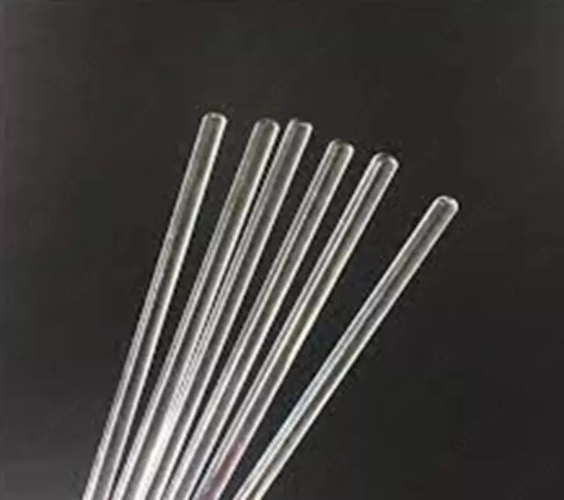 Стеклянная палочка для перемешивания с закругленными концами 30 см диаметр 7-8 мм