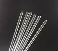 Стеклянная палочка для перемешивания с закругленными концами 30 см диаметр 7-8 мм