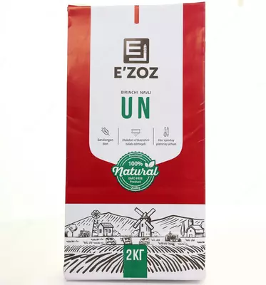 Пшеничная мука E'zoz 2 кг — первый сорт
