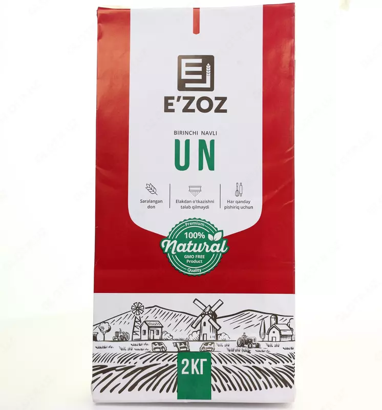 Пшеничная мука E'zoz 2 кг — первый сорт