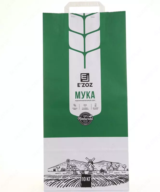 Пшеничная мука Eʼzoz 10 кг — второй сорт
