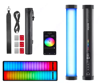 GODOX RGB TL30 - Компактная и многофункциональная RGB-светодиодная трубка