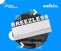 Кондиционер Midea Breezeless12000 BTU инвертор WiFi