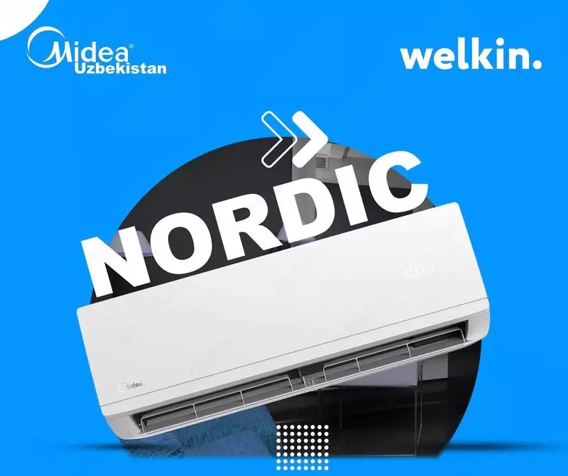 Кондиционер Midea Nordic 9000 BTU инвертор WiFi