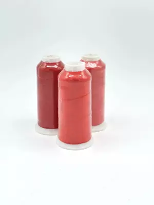 Шелковые нитки для вышивки. Полиэстер. Цвет: красный Оптом и розница