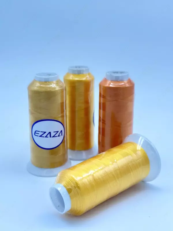 Нитки для вышивки. Полиэстер. Цвет: Желтый