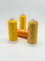 от {0} сум Нитки для вышивки. Полиэстер. Цвет: Желтый