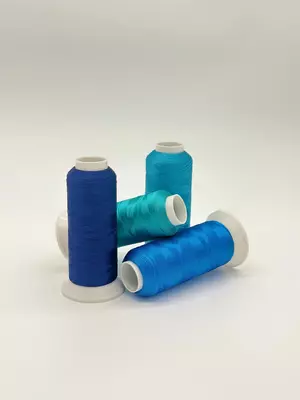 9 900 сум / шт Шелковые нитки для вышивки. Полиэстер. Цвет: Синий