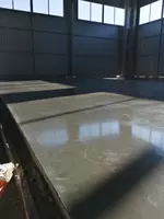 Beton pol qavatlari tayyor holda: quyish