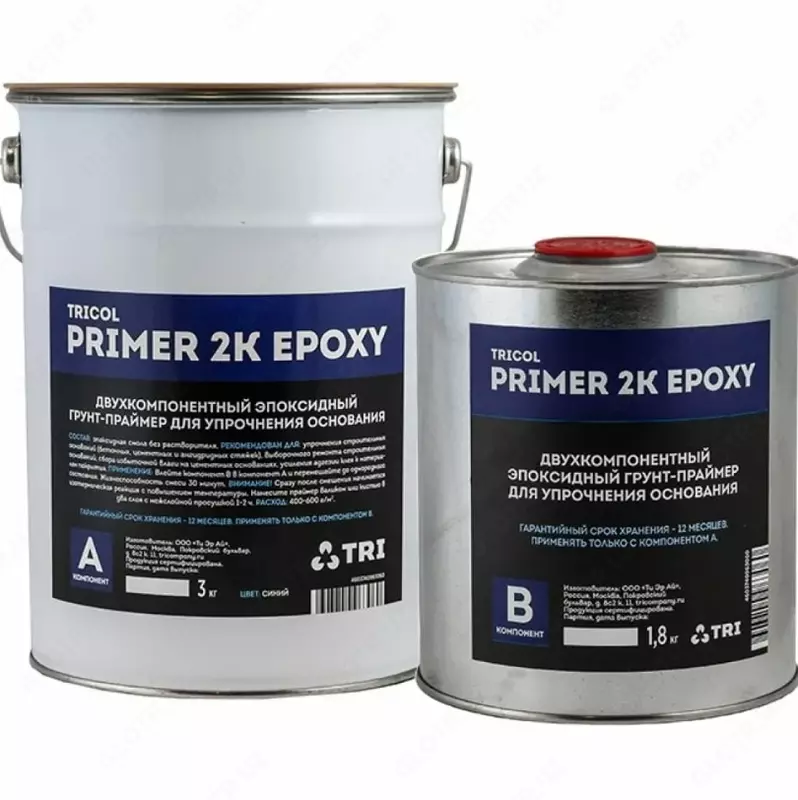 Двухкомпонентная эпоксидная грунтовка NEP-88 - 67 000 сум