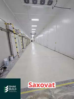 Тонкослойное наливное покрытие пола - 130 000 сум