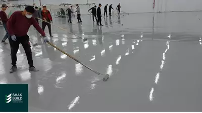 Тонкослойное наливное покрытие пола Только в розницу