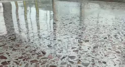 Шлифовка бетонного пола Shak build