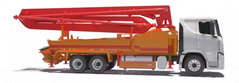 Автобетононасос KCP40ZX5170