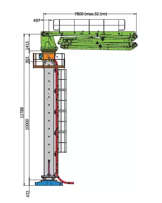 делительная стрела KB-M33Z5