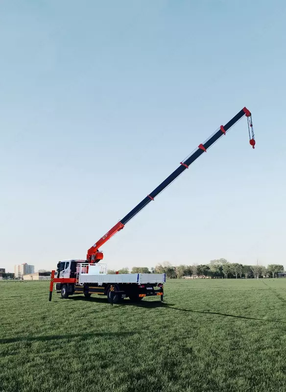 Кран-манипулятор KCC8000 от завода KCP HEAVY INDUSTRIES CO.