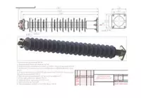 Шинные опоры полимерных изоляторов ШОП-220