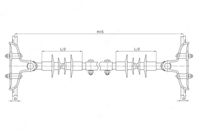 Распорка межфазная изолирующая полимерная РМИ-35 - 1 311 744 сум от 20 шт