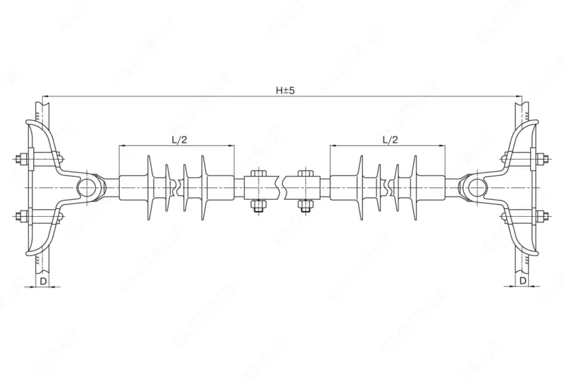 Распорка межфазная изолирующая полимерная РМИ-35 - от {0} сум