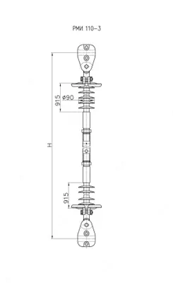 Распорка межфазная изолирующая полимерная РМИ-110 - 2 609 725 сум от 20 шт