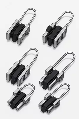 Зажимы натяжные клиновые в ассортименте - от 79 027 сум / шт