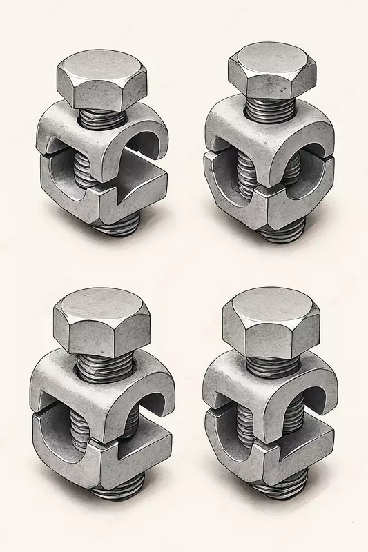 Зажимы ответвительные в ассортименте