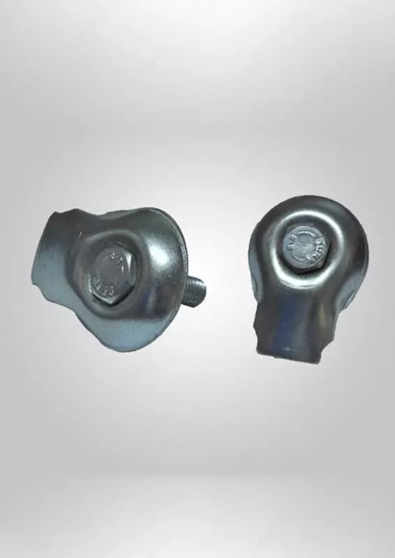 Болтовой крепёжный фиксатор — для установки лифтовых направляющих на консоль