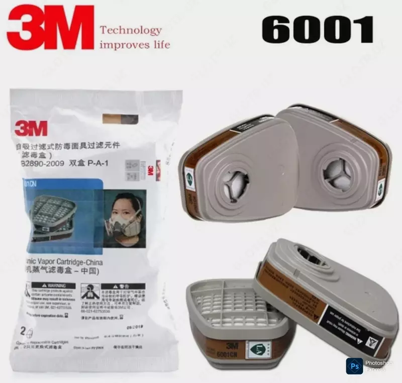 3M respirator uchun filtr. Original  birinchi qo‘lni ta’minlaydi.