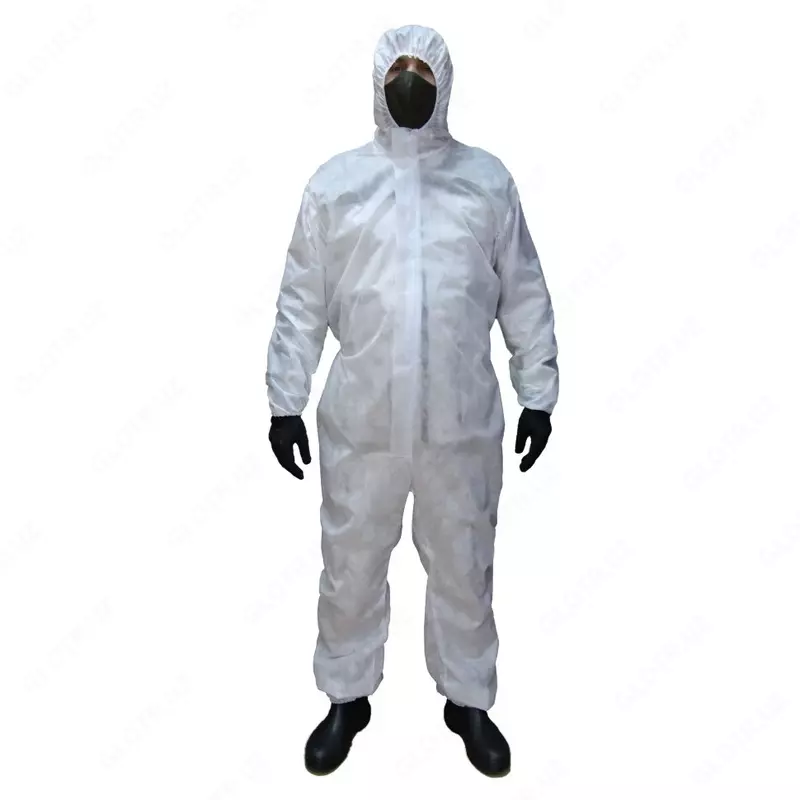  Защитный комбинезон с капюшоном одноразовые и многоразовые Оптом за шт Только в розницу