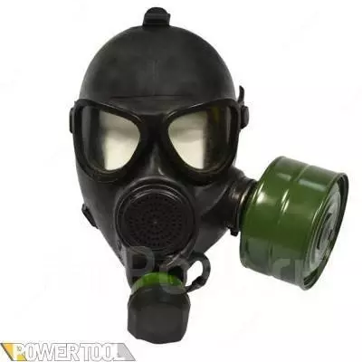  Противогаз пмк-2 советского производства  есть двухстороннее крепление фильтра  регулируемые лямки  имеется фильтр