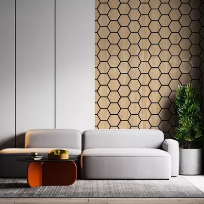 Декоративные акустические панели из МДФ. - 239 264.6 сум / шт.