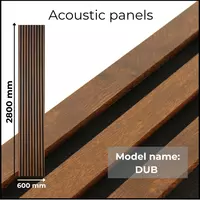 MDFdan dekorativ-akustik panellar