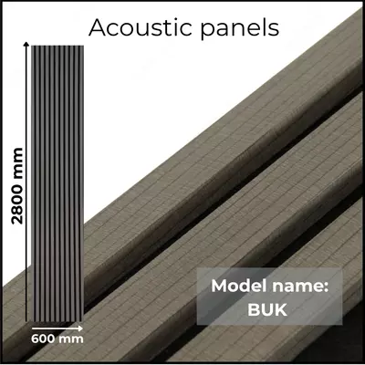 Декоративно-акустические панели из МДФ